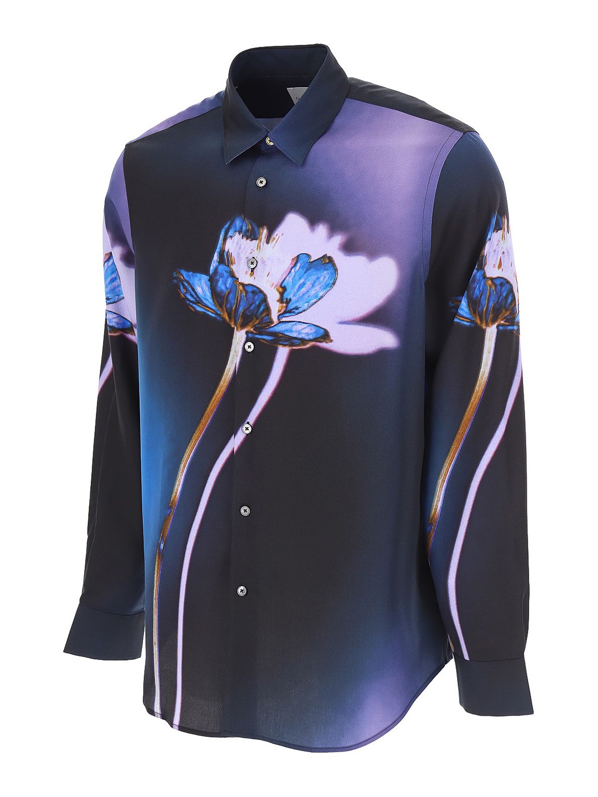 Paul Smith Flower shirt - Blue - Men | M1R901UJ0184547