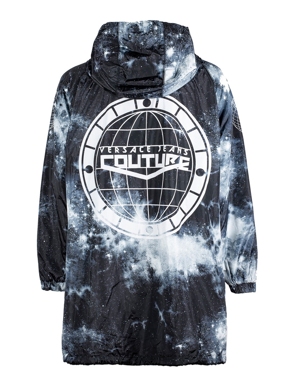 Shop Versace Jeans Couture Space Parka In Negro