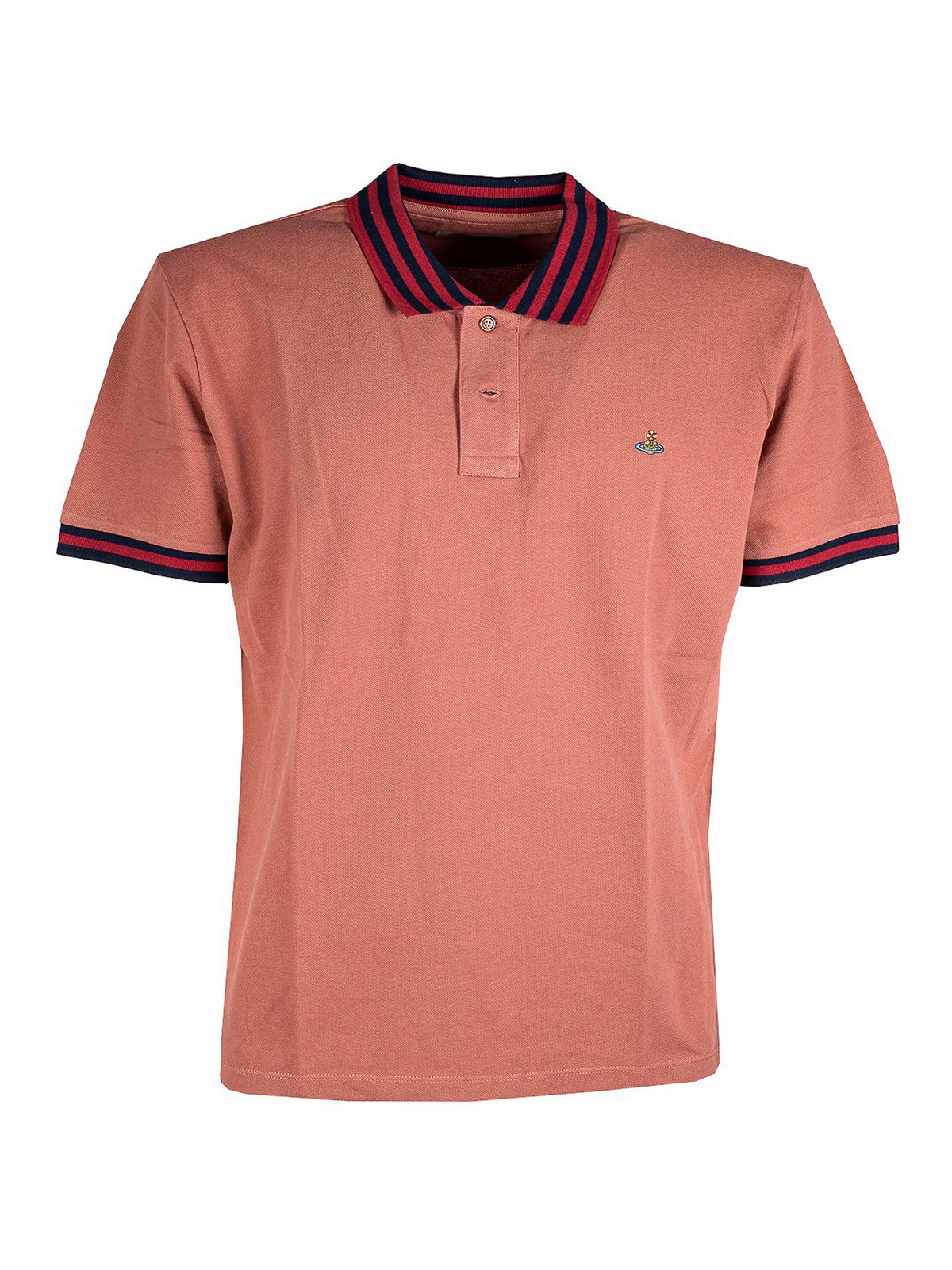 Vivienne Westwood Piquet Polo In Pink