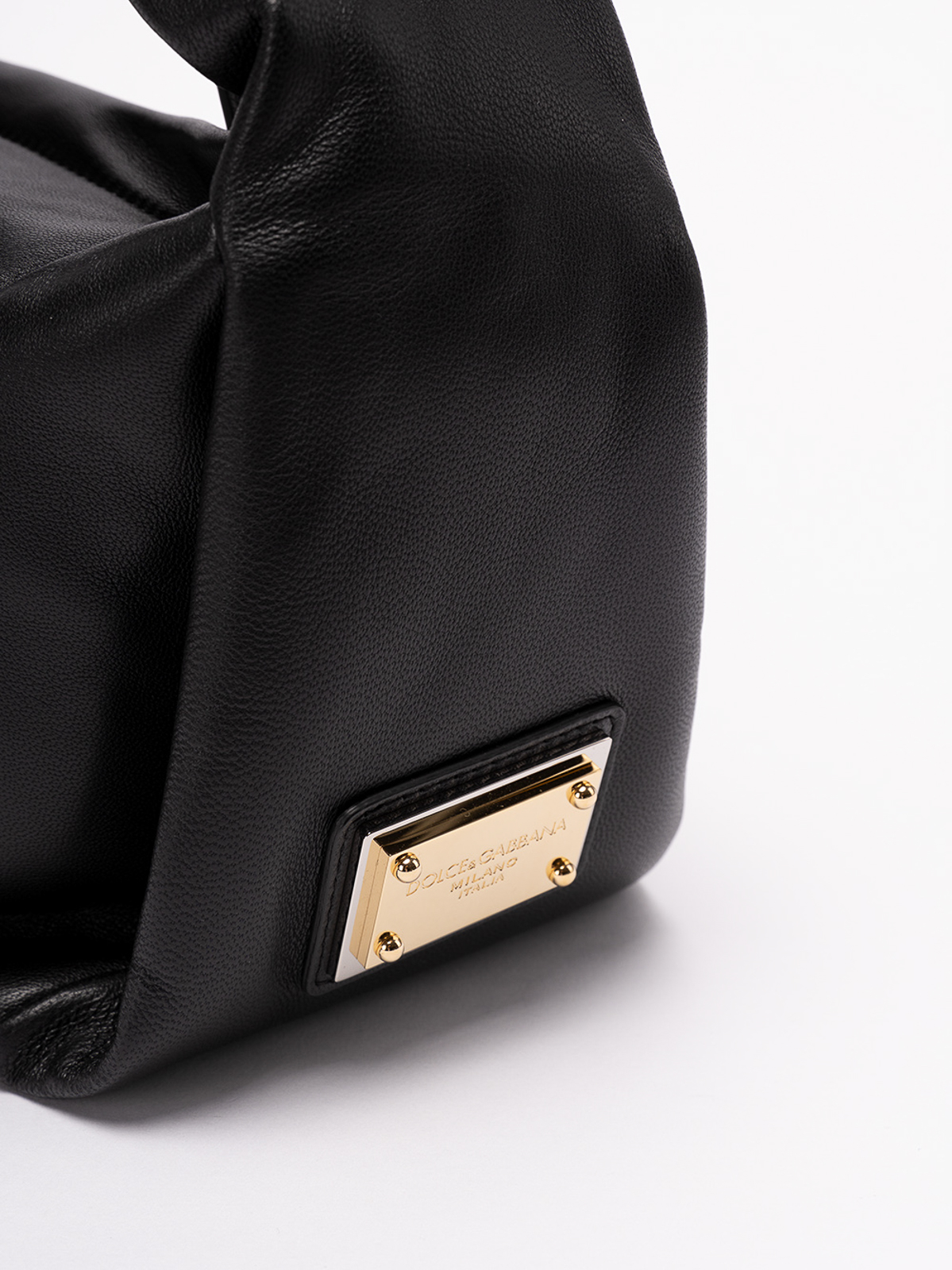 Shop Dolce & Gabbana Runway Handbag In Black