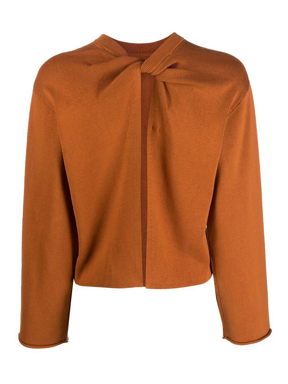 Shop Proenza Schouler Suéter Cuello Redondo - Amarillo In Orange