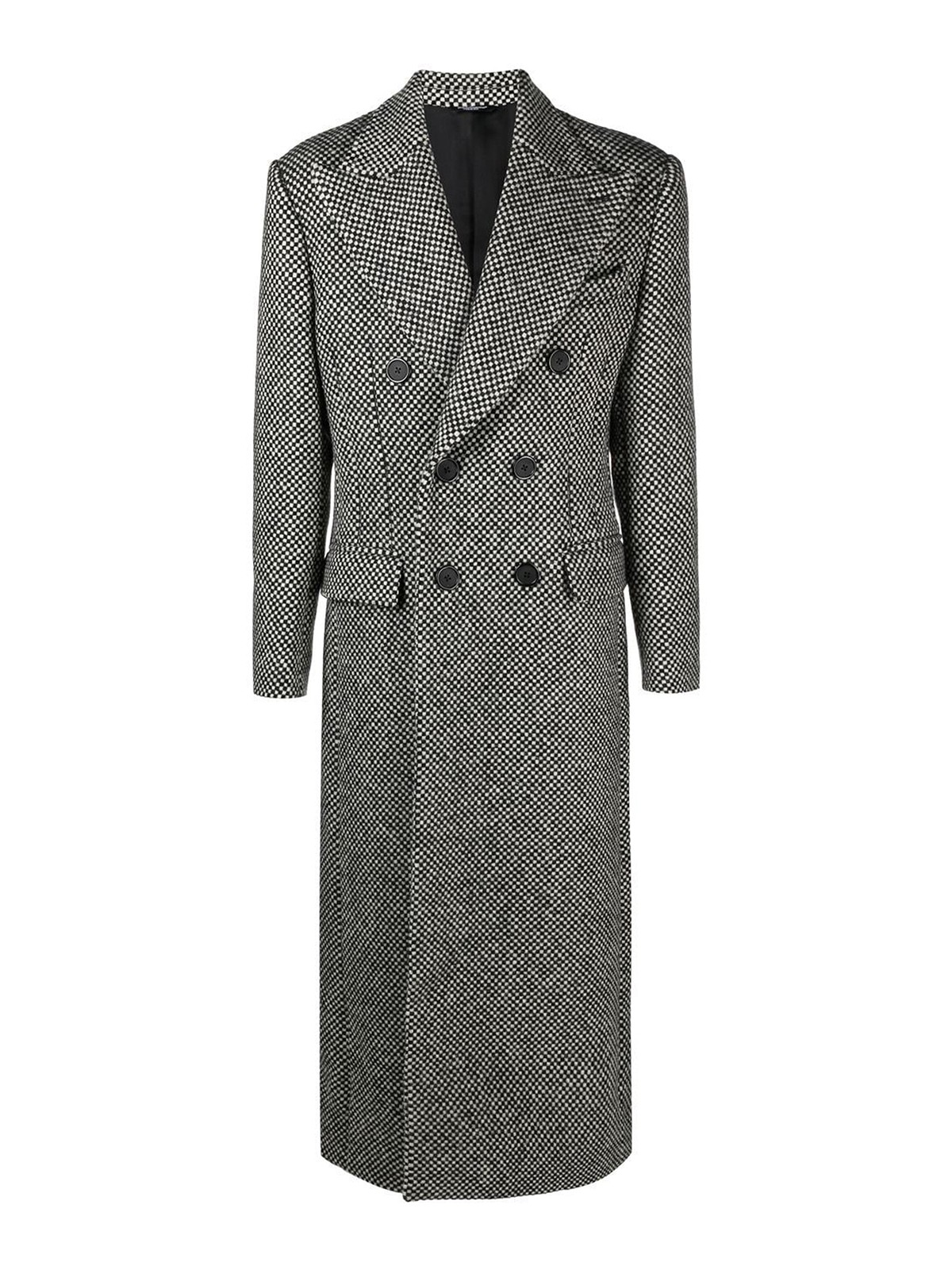 DOLCE&GABBANAのロングコート DOLCE&GABBANA D&G ダブルロングコート