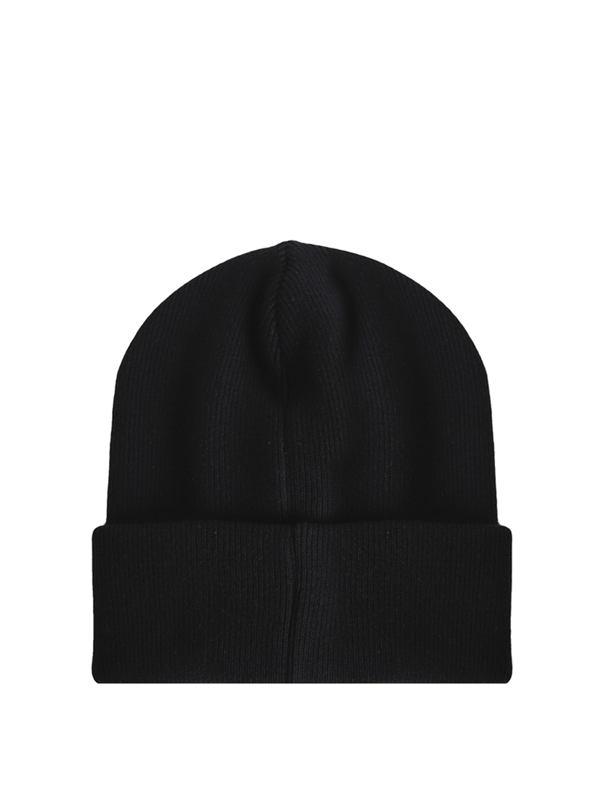 Shop Dsquared2 Logo Patch Wool Beanie In Black