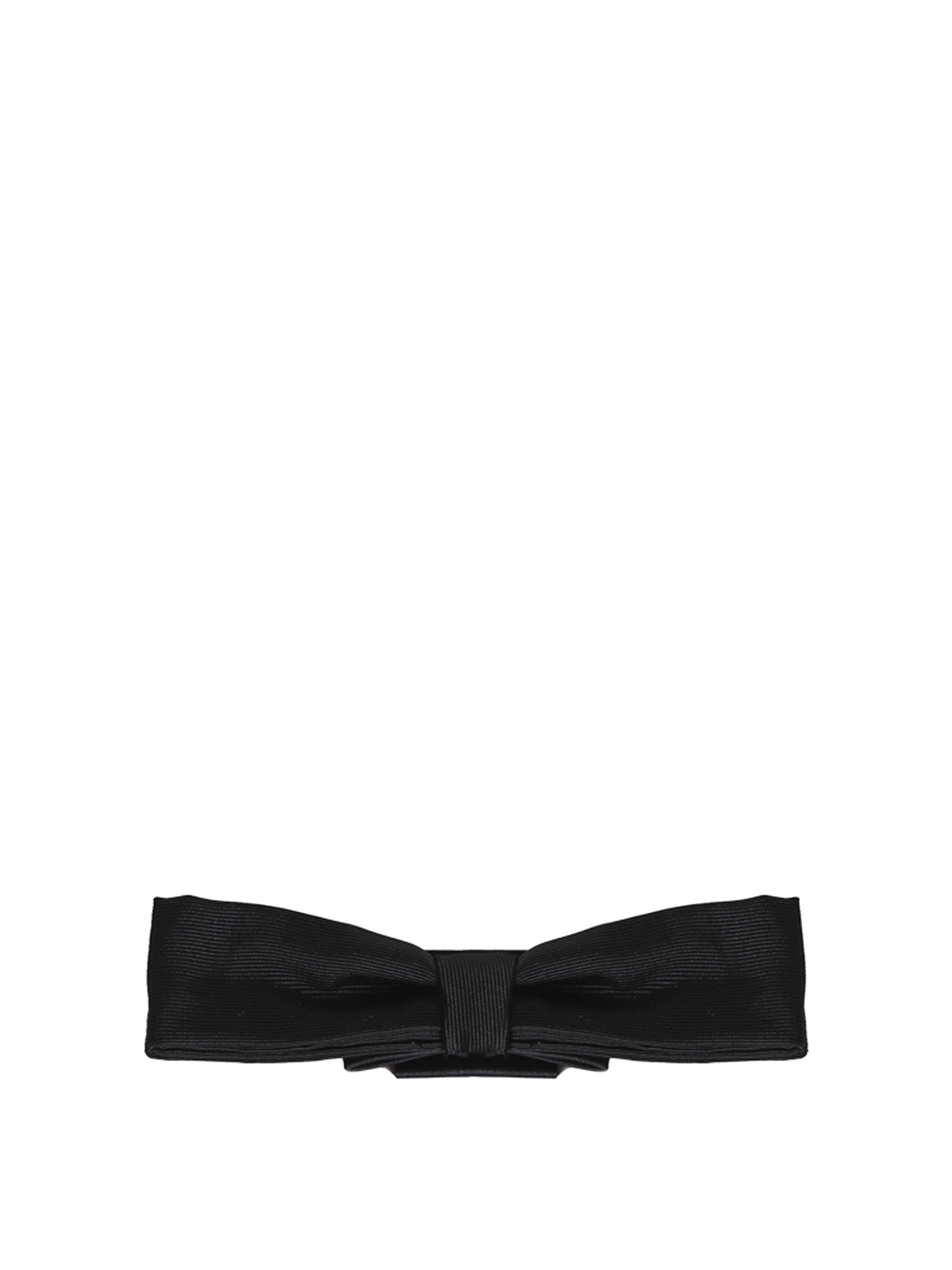 Dsquared2 Silk Bow Tie In Black