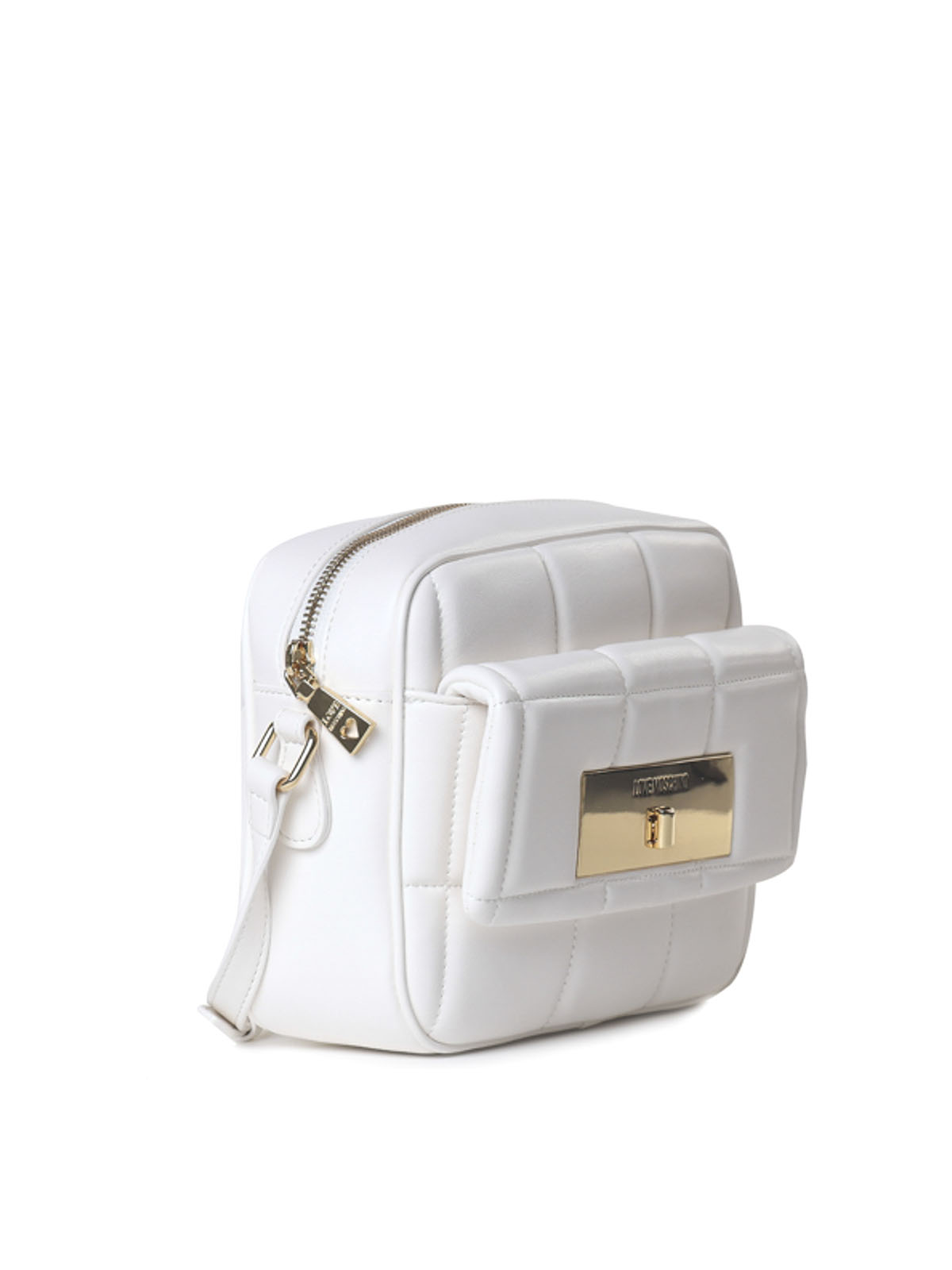 Love Moschino クロスボディバッグ - 白 | JC4422PP0FKR0120 Love Moschino クロスボディバッグ - 白 | JC4422PP0FKR0120