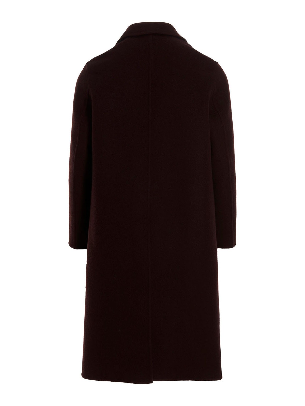 Jil Sander 膝丈コート - ボルドー | J21AA0008J40028601 Jil Sander 膝丈コート - ボルドー | J21AA0008J40028601