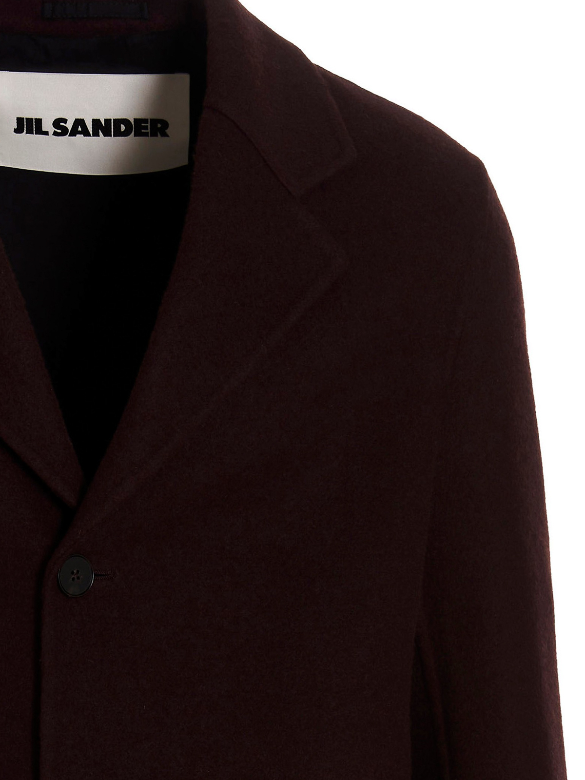Jil Sander 膝丈コート - ボルドー|J21AA0008J40028601