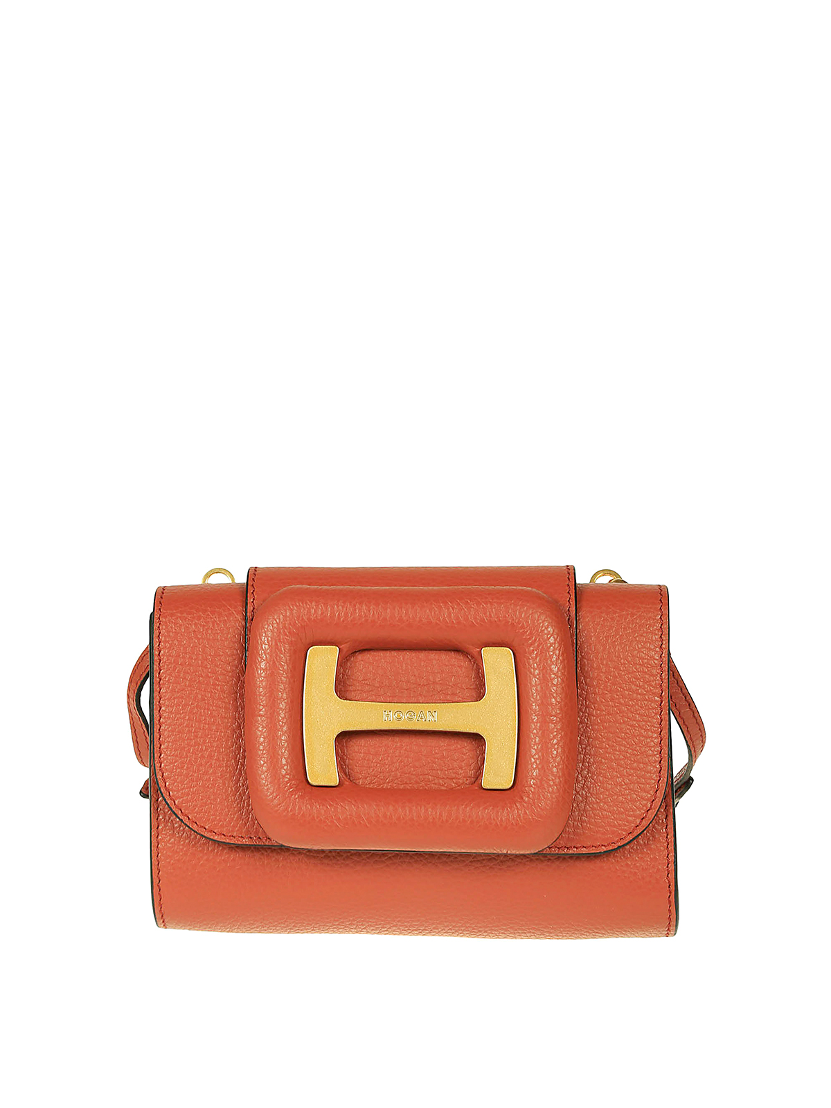 Sac Bandoulière Messager Evan Picone Toile Orange – Occasion, Multiples Poches, Doublure Marron
