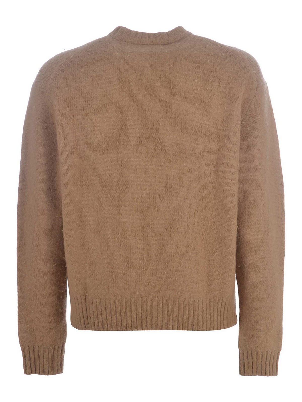 Wool crewneck pull