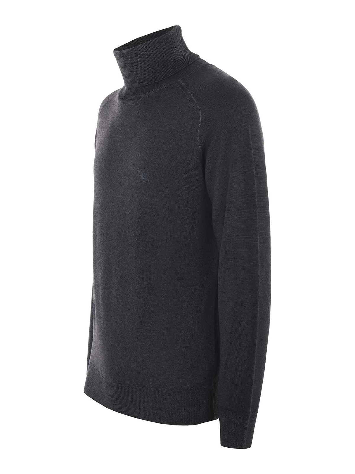 Shop Etro Suéter Con Cuello Alto - Gris In Grey