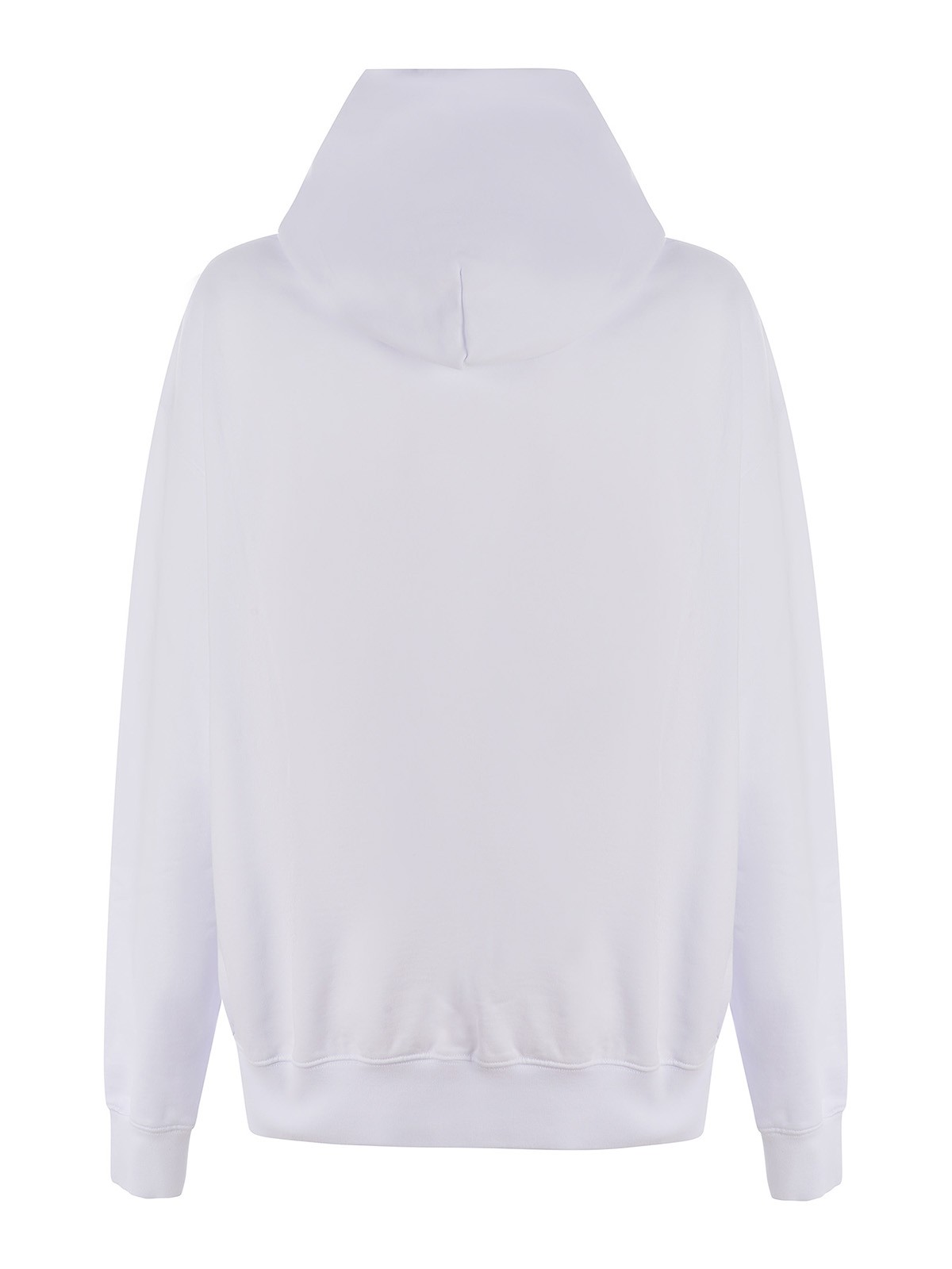 Shop Maison Margiela Cotton Sweatshirt In White
