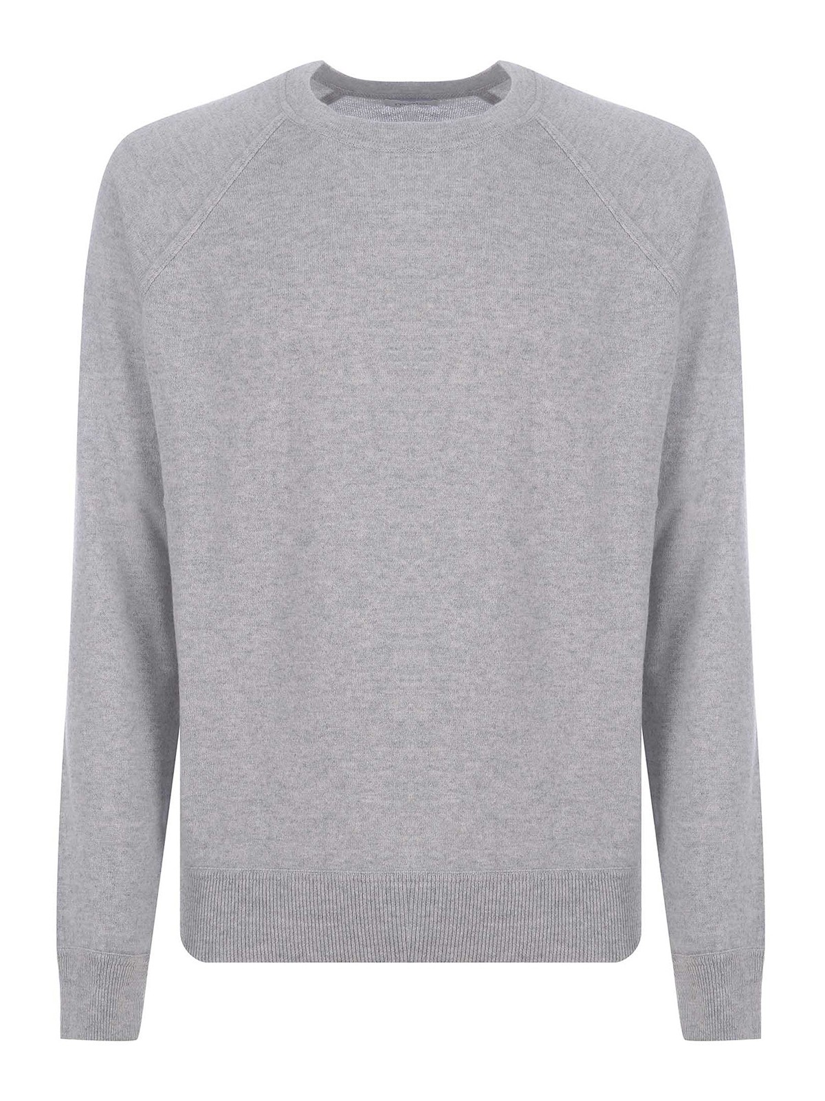 Shop Malo Suéter Cuello Redondo - Gris Claro In Light Grey