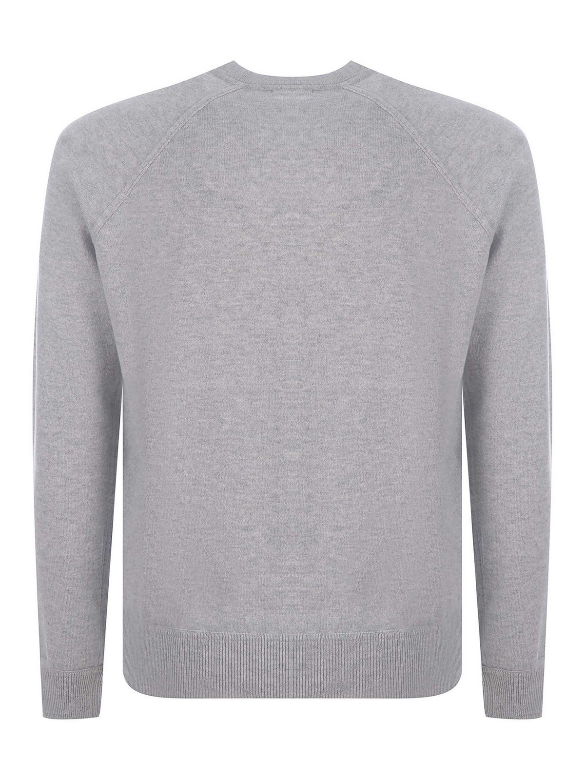 Shop Malo Suéter Cuello Redondo - Gris Claro In Light Grey
