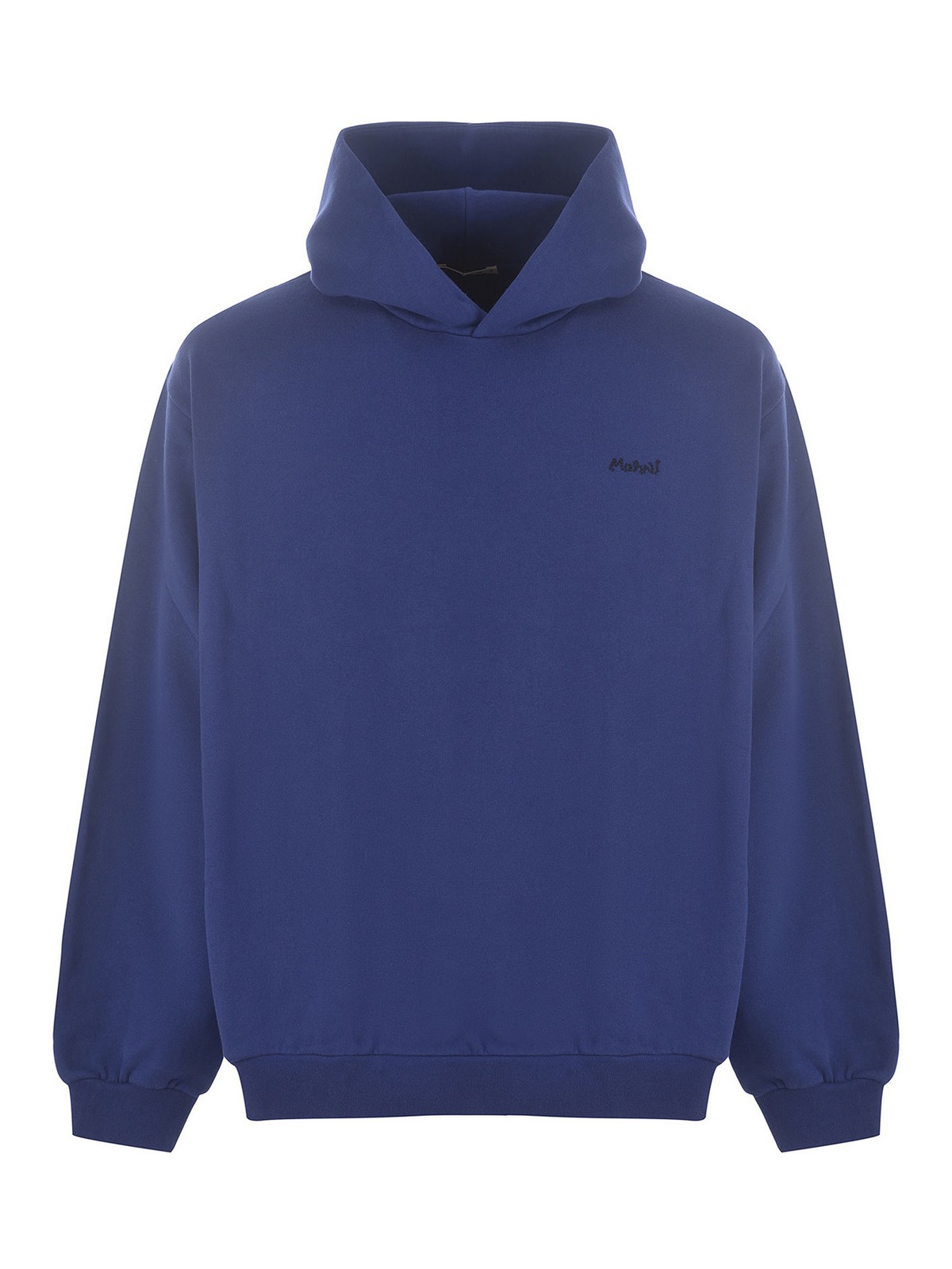 Marni Cotton Sweatshirt In Blue