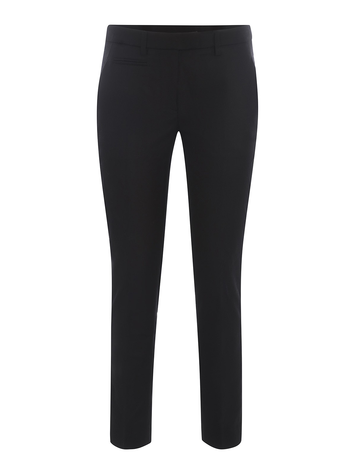Dondup Wool Trousers In Negro