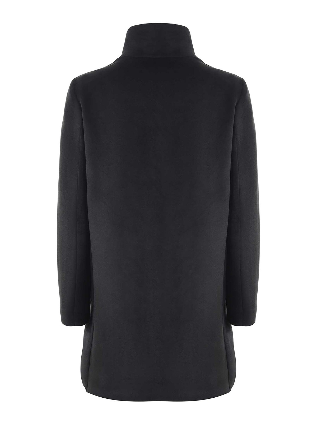 Shop Rrd Roberto Ricci Designs Velvet Coat In Negro