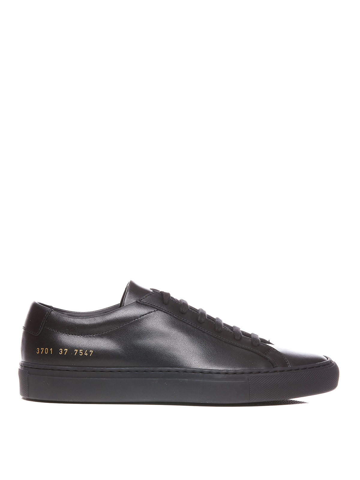 Shop Common Projects Original Achilles Leather Low-top Sneakers In Black