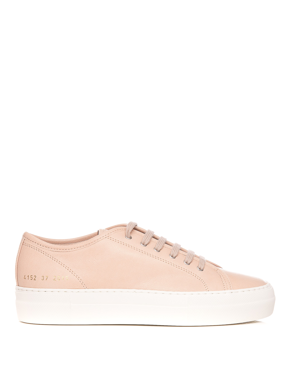 Common Projects Tournament Leather Low-top Sneakers In Pink