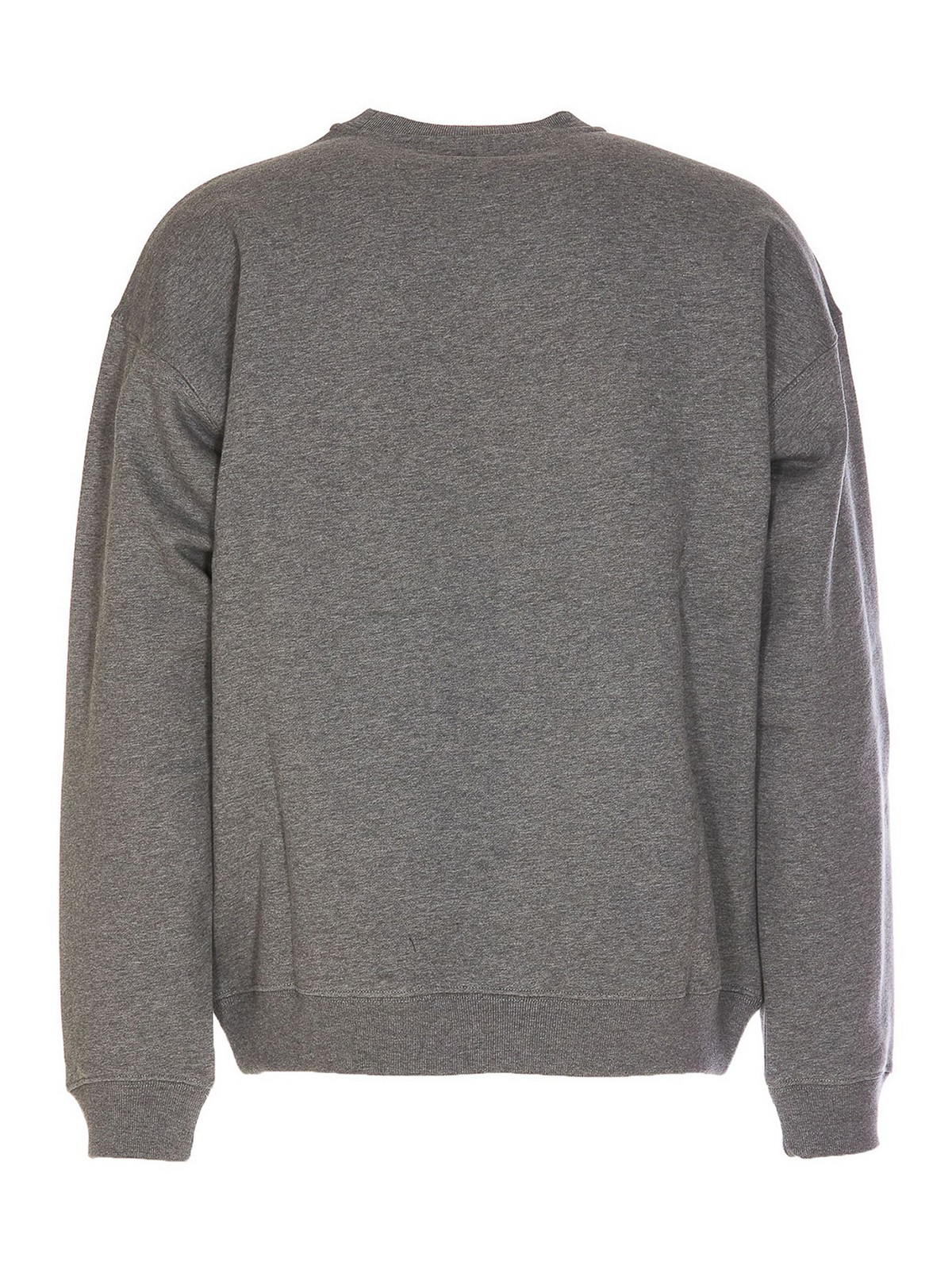 Versace Black Medusa Embroidery Crew Neck Pullover Sweater