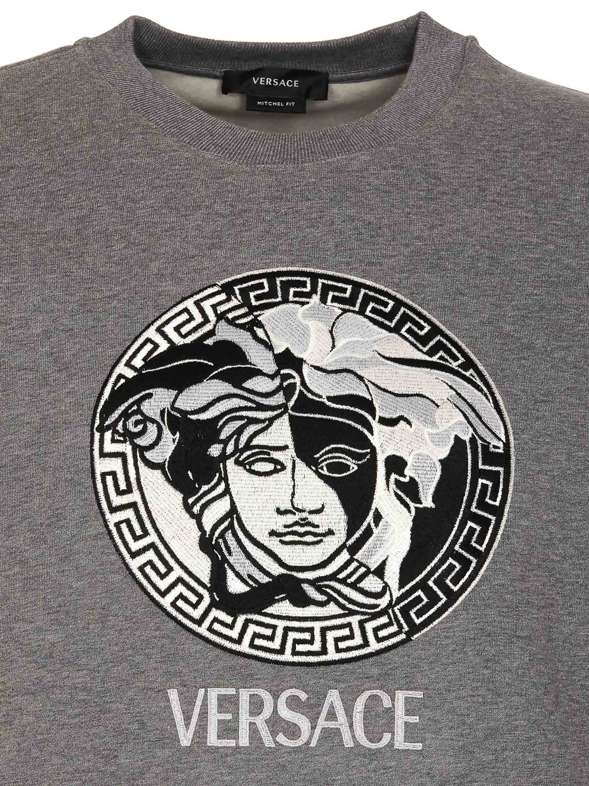 Versace スウェットシャツ/セーター - グレー|10069851A049701E100
