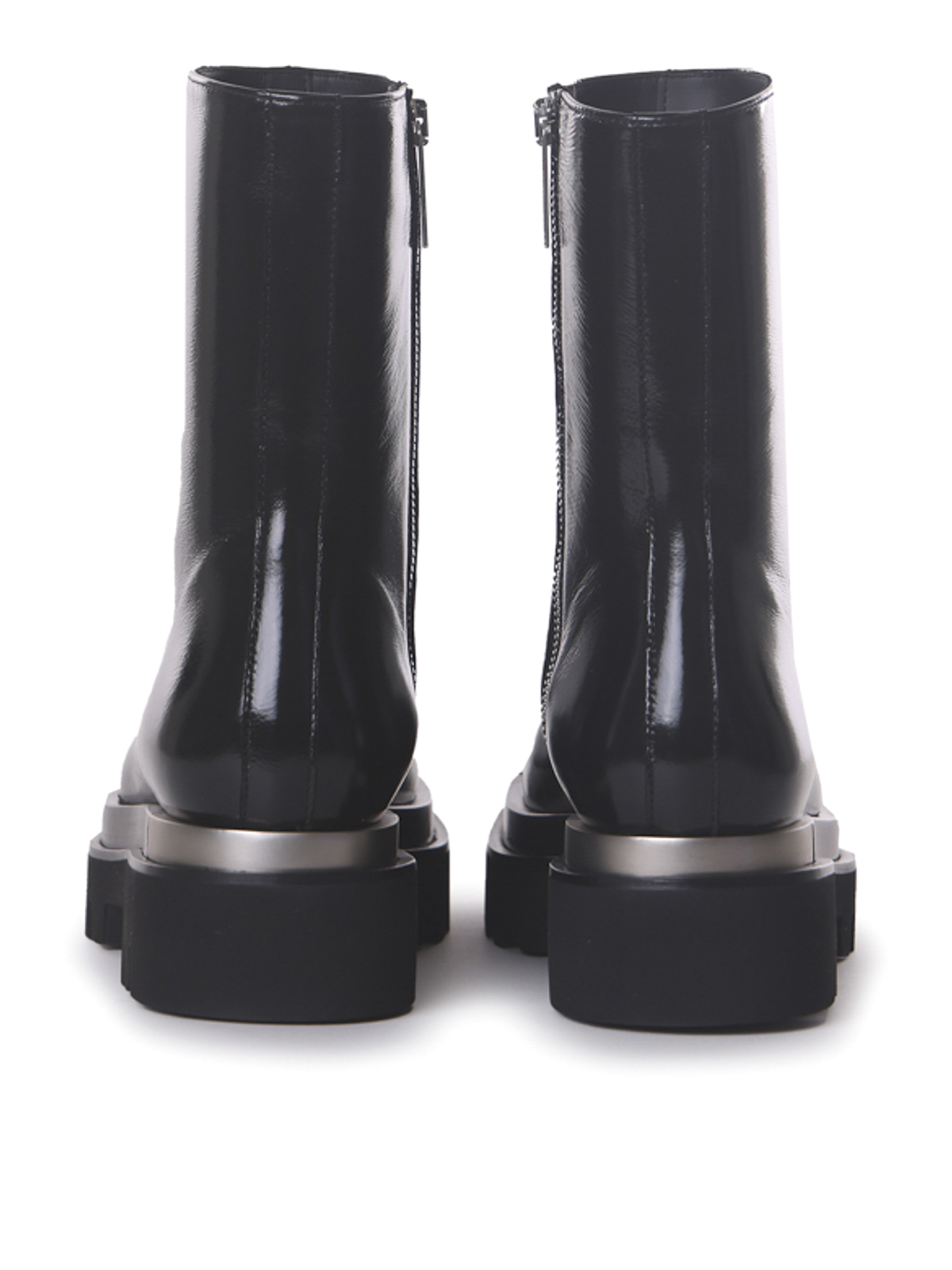 Peter do ブーツ Peter Do アンクルブーツ - 黒|PDFW22907LE030GLOSSYBLACK