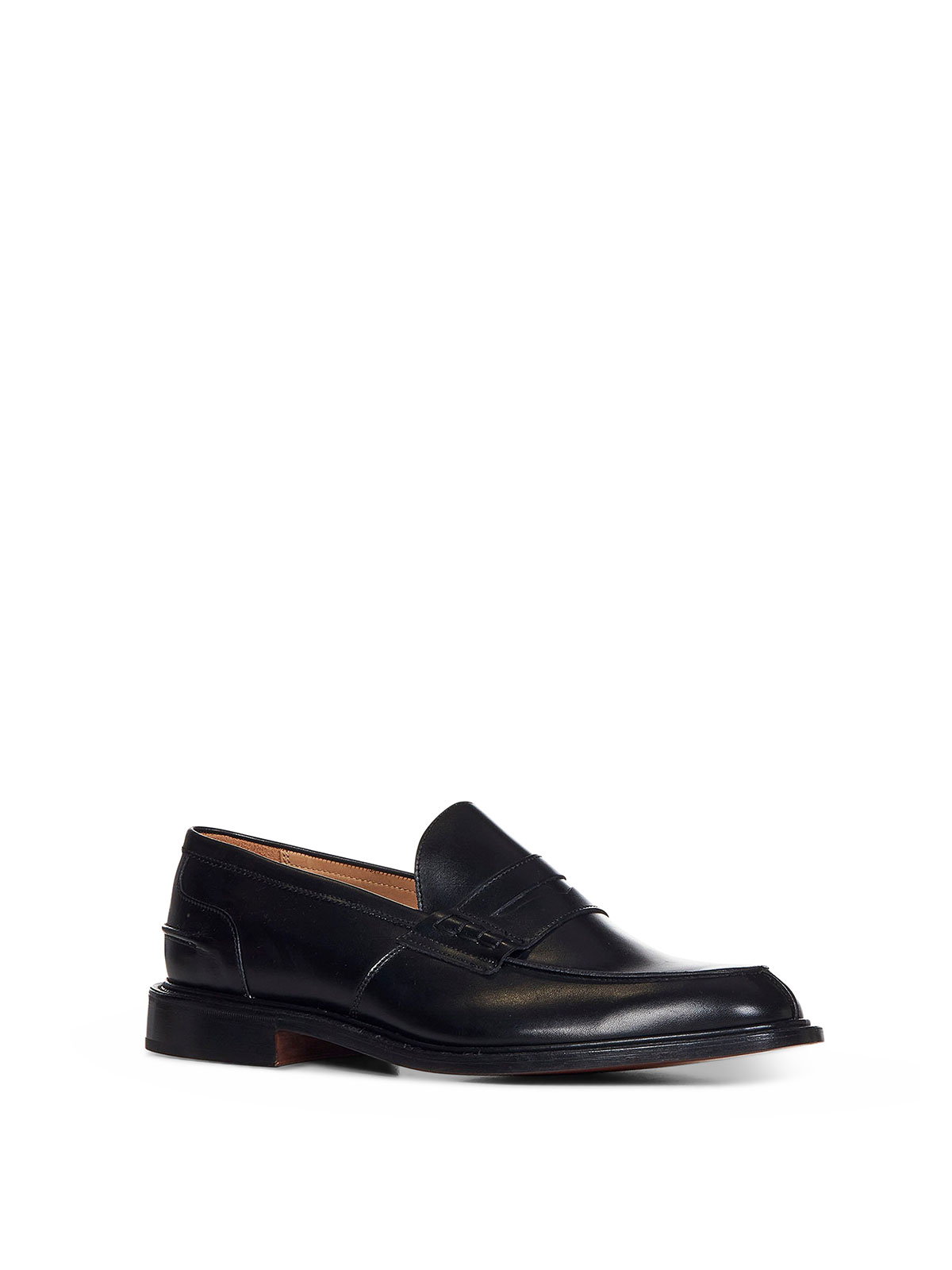 Shop Tricker's Leather Loafers In Negro