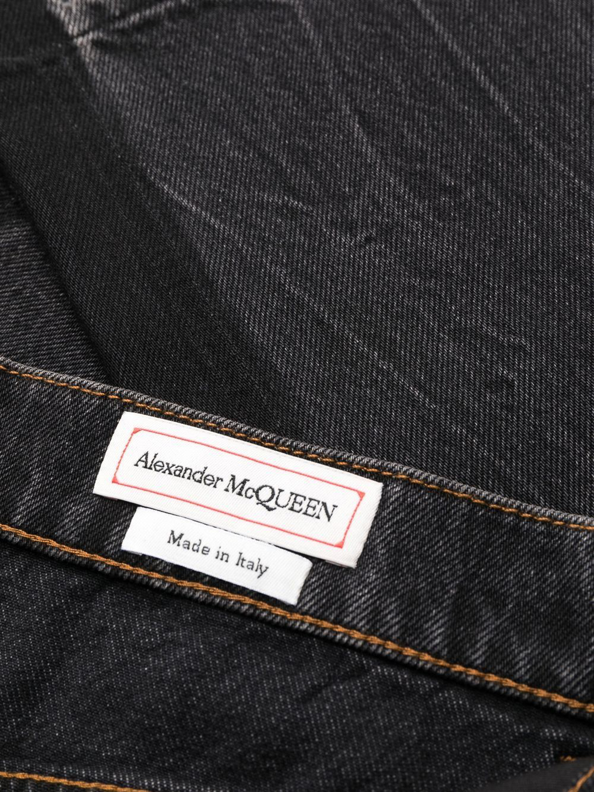 Shop Alexander Mcqueen Jeans Boot-cut - Negro