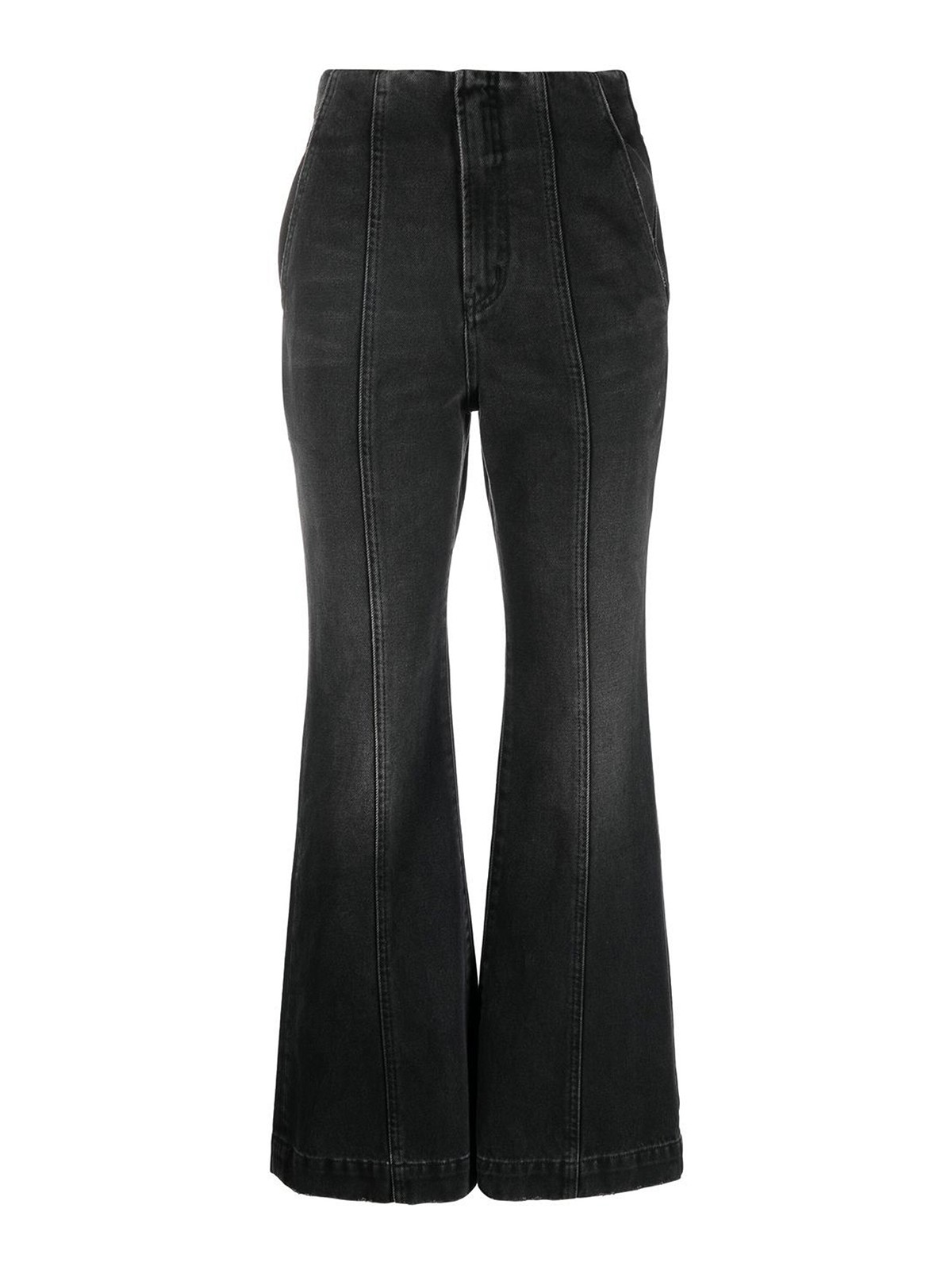 Shop Ambush Jeans Acampanados - Negro In Black