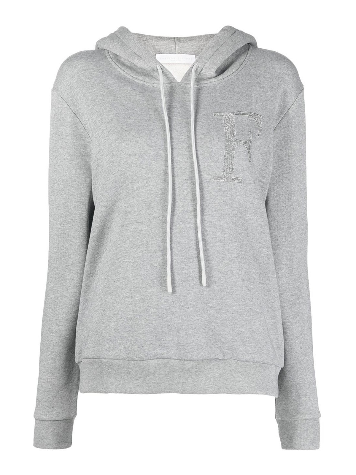 アウターその他 FABIANA FILIPPI Women Outer SAD265A8110150 MASTICE Grey Fabiana Filippi Cotton hoodie - Grey - Women