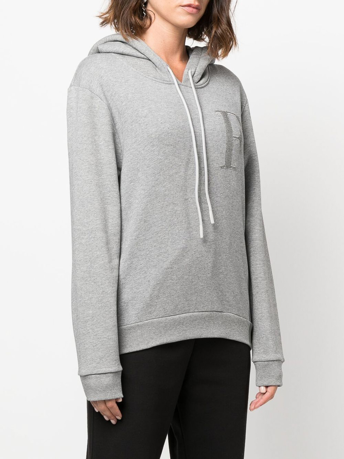 Fabiana Filippi Cotton hoodie - Grey - Women