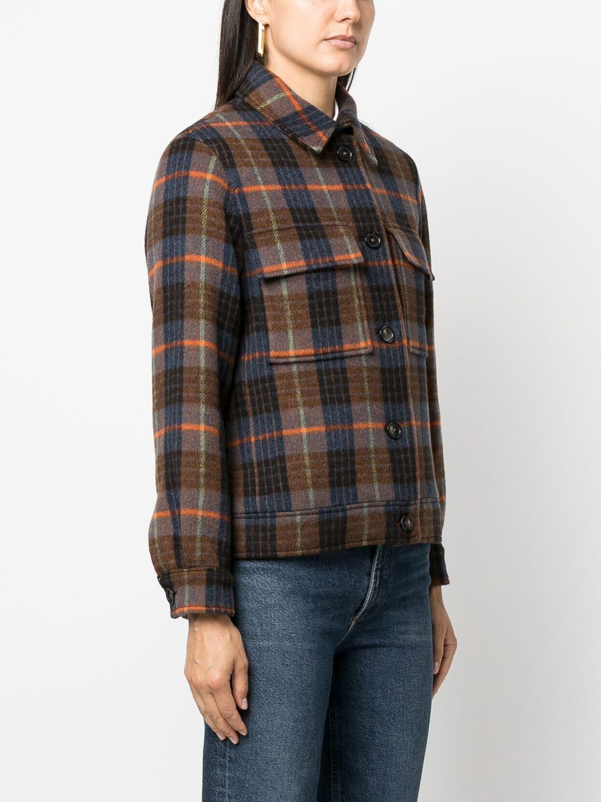 Casual jackets Paul Smith Check pattern shirt jacket W2R249JBJ3095650