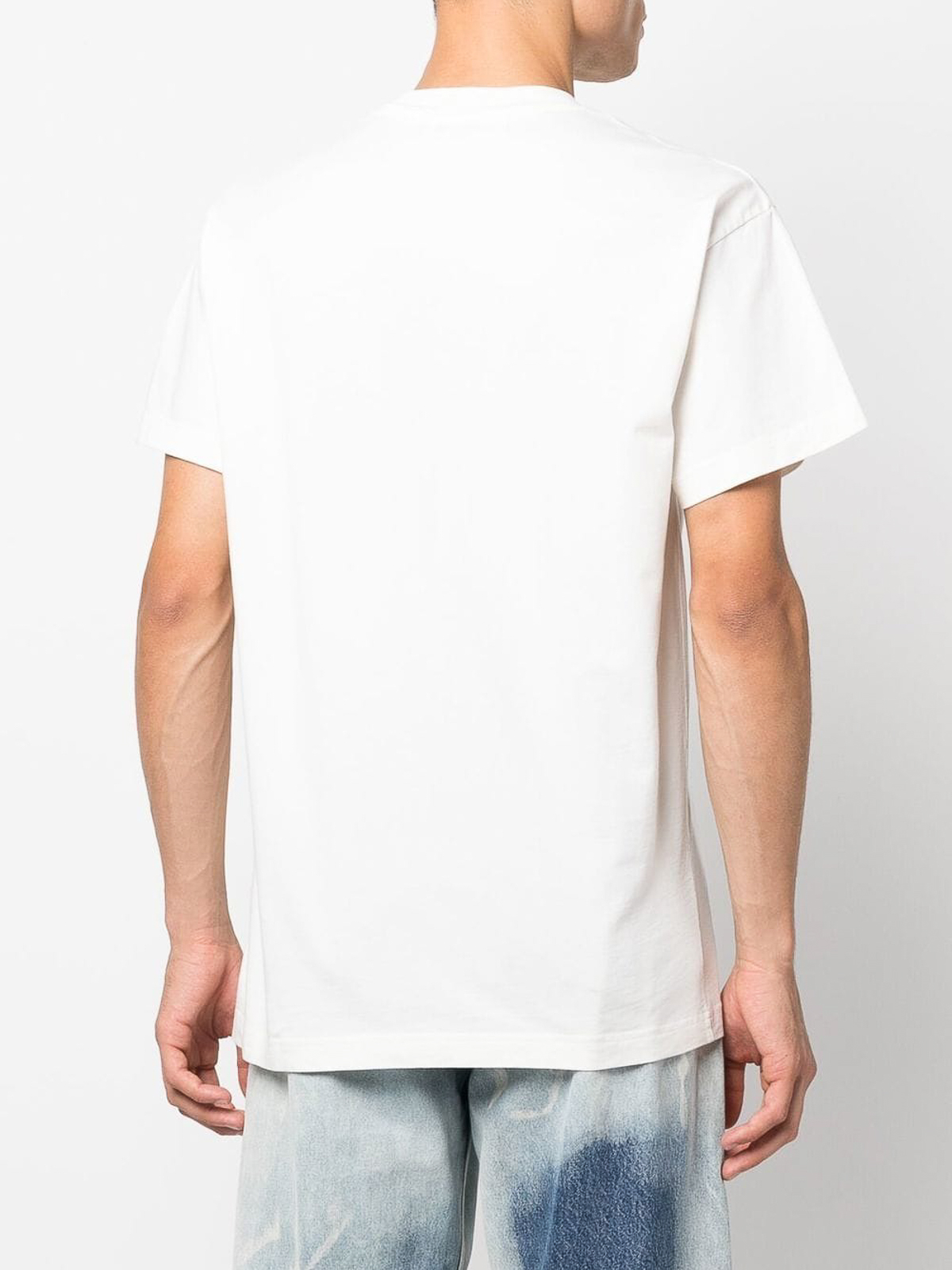 Shop Ambush Embroidered-logo Detail T-shirt In White