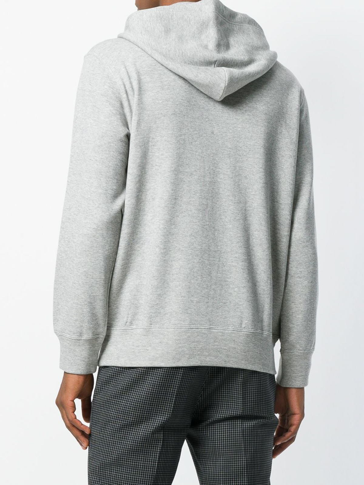 Shop Comme Des Garçons Cotton Sweatshirt In Gris