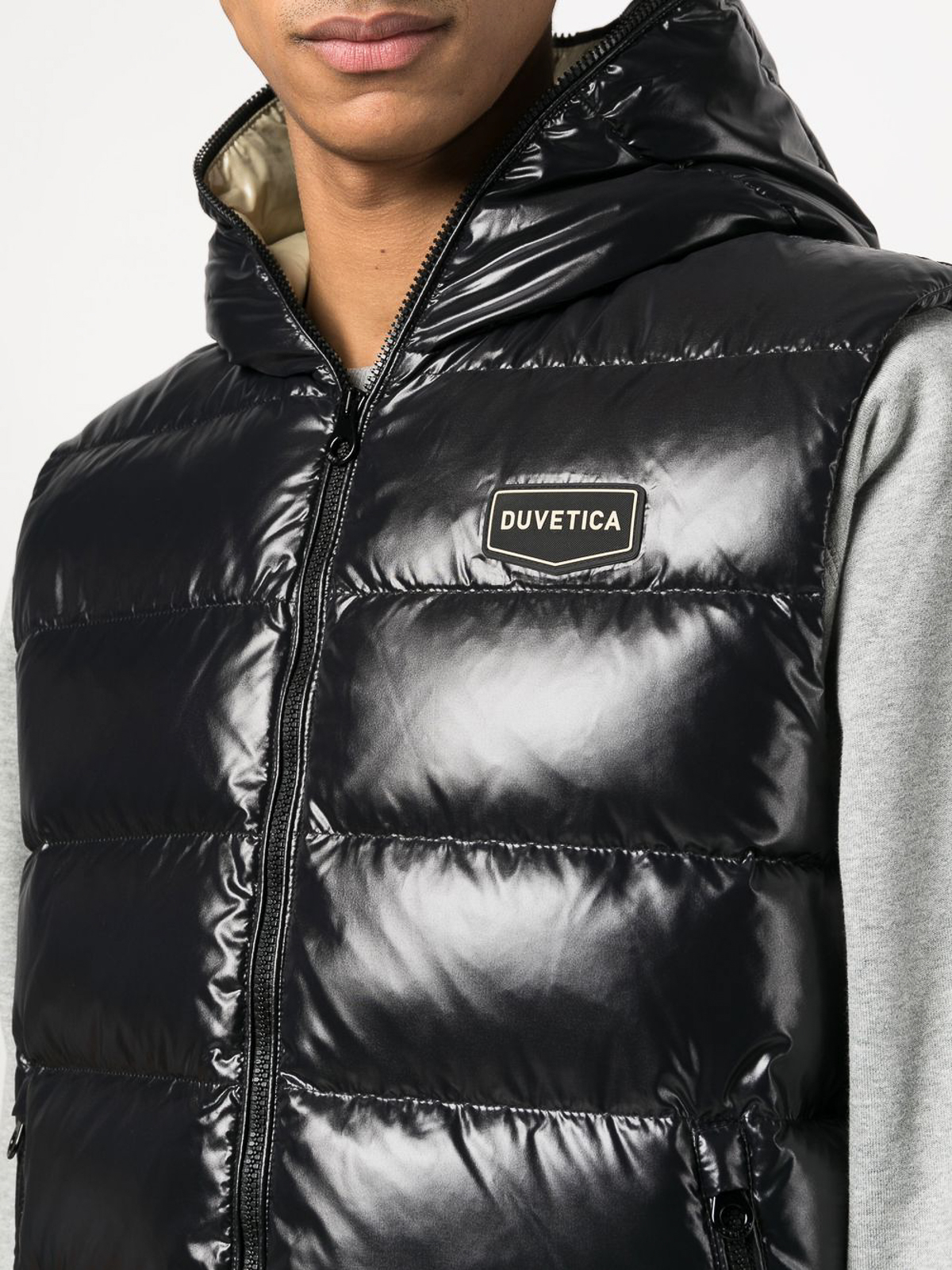 美品 Y2K DUVETICA down vest BLACK archive Duvetica Gilet (M) – PASTDOWN