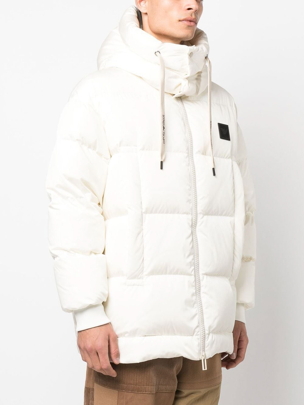 Emporio Armani ダウンジャケット - 白|6L1BU41NQTZ0101