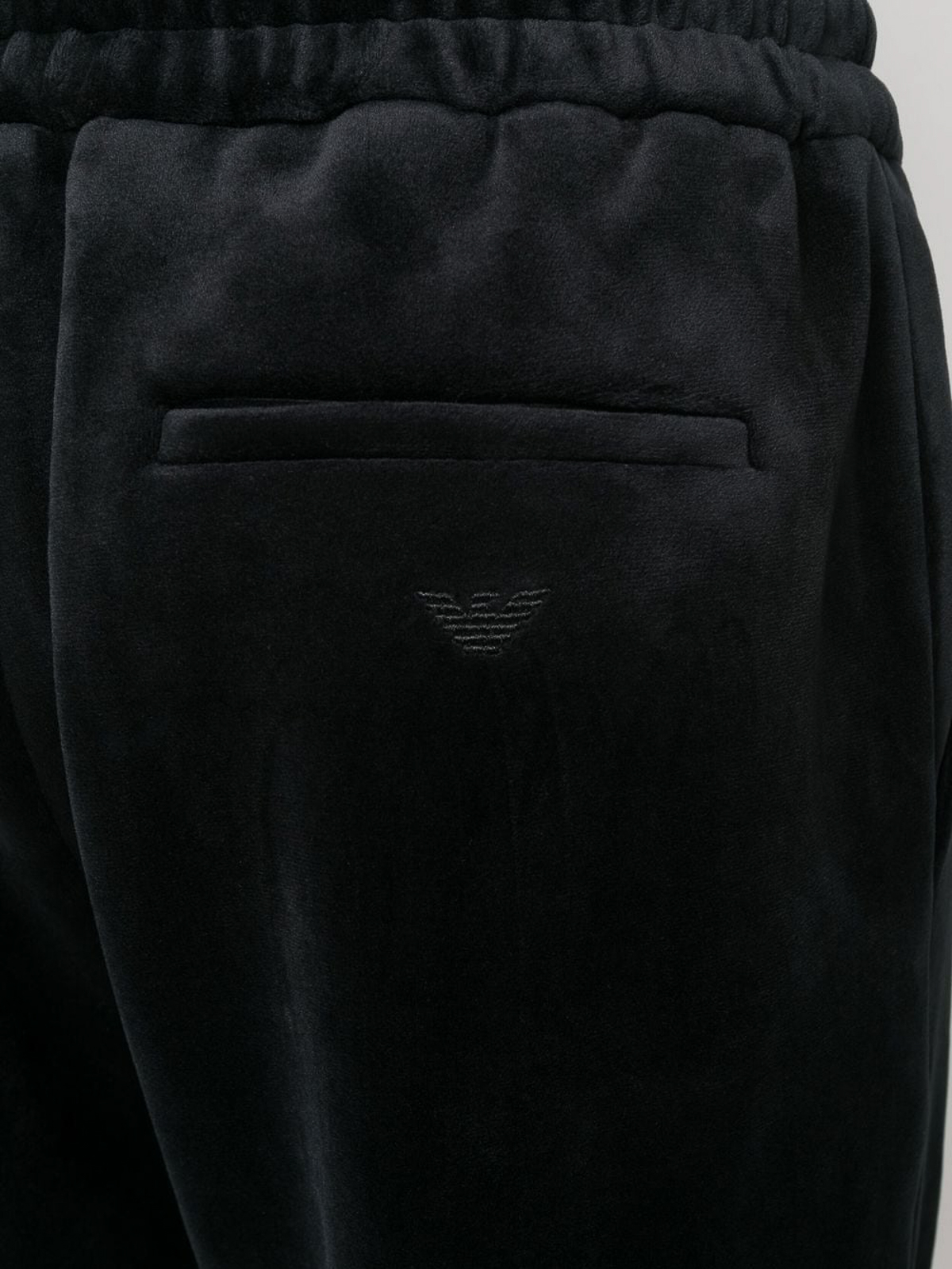 Emporio Armani Velvet trousers - Black - Men|6L1P7P1JA8Z0999