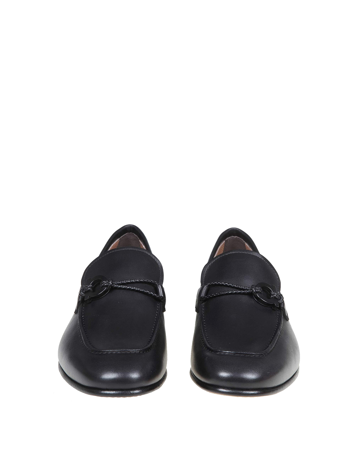 Salvatore Ferragamo “Lester” Gancini Leather Loafers Ferragamo lester gancini bit loafer, worn once,... | Depop main image 3