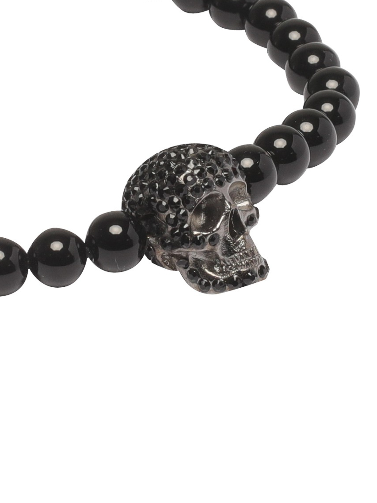 Alexander Mcqueen ブレスレット/バングル - 黒|7284891AAL51050