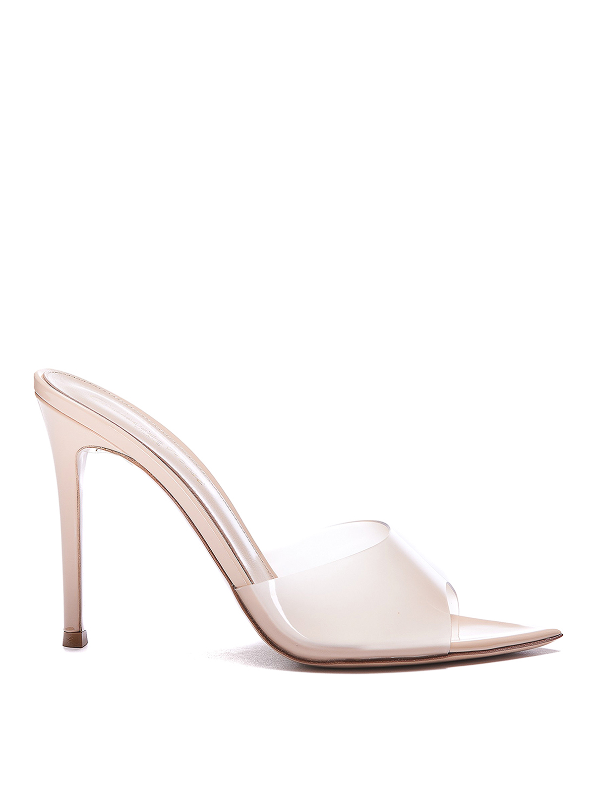 Gianvito Rossi Leather Sandals In Color Carne Y Neutral