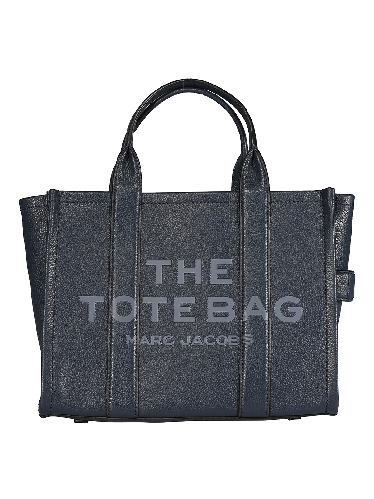Marc Jacobs Leather Tote In Blue