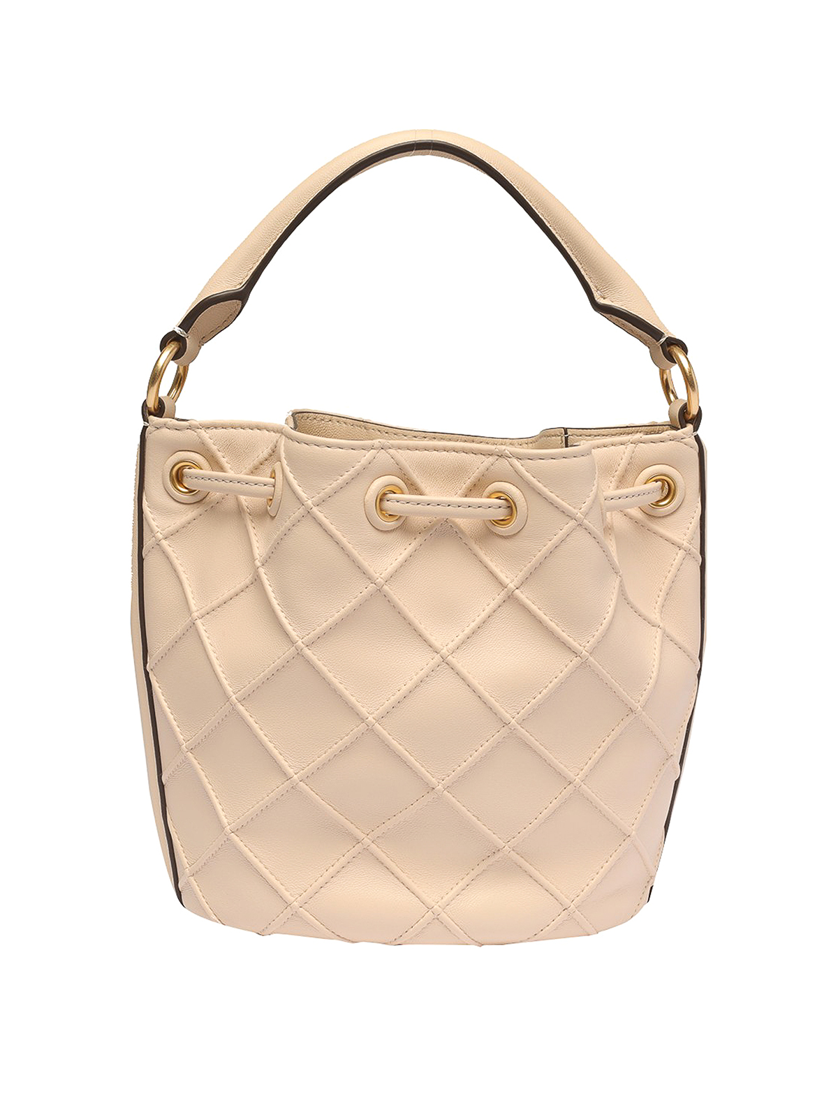 Tory Burch Perry Leather Bag With Adjustable Strap In Blanco | ModeSens
