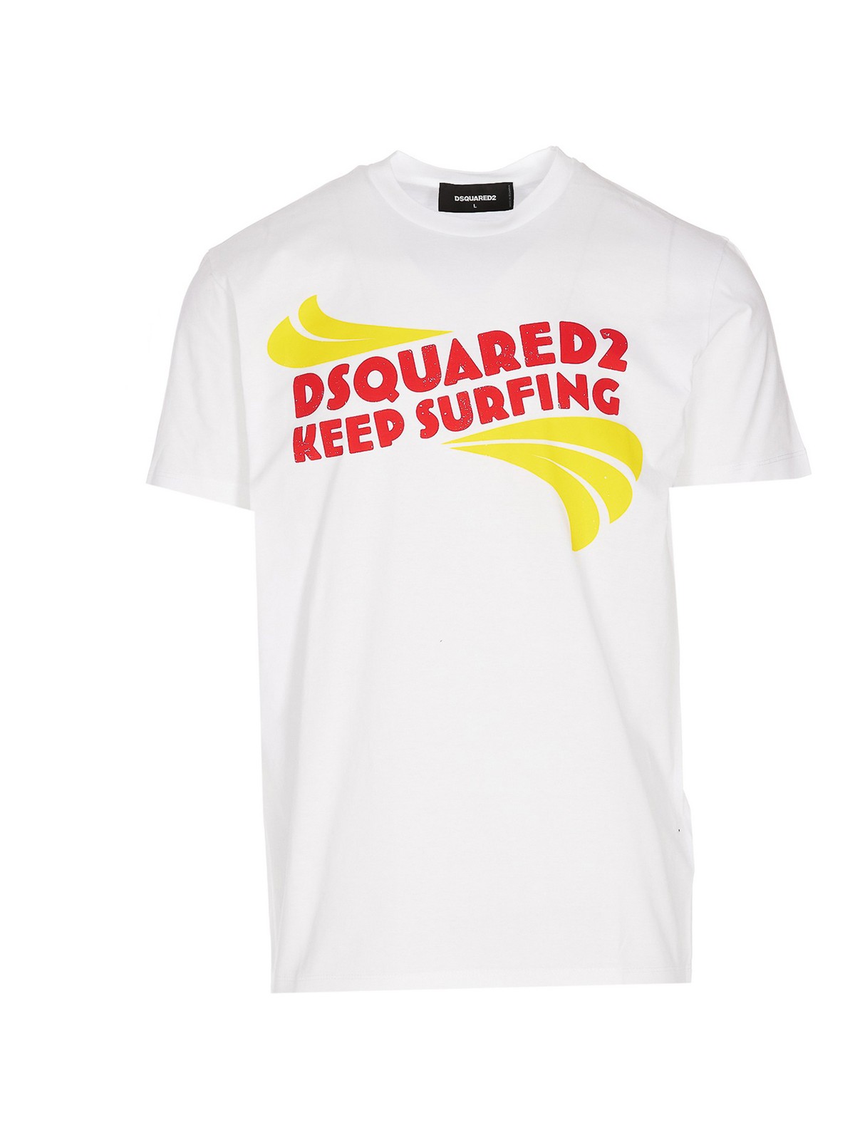 Shop Dsquared2 Cotton T-shirt In White