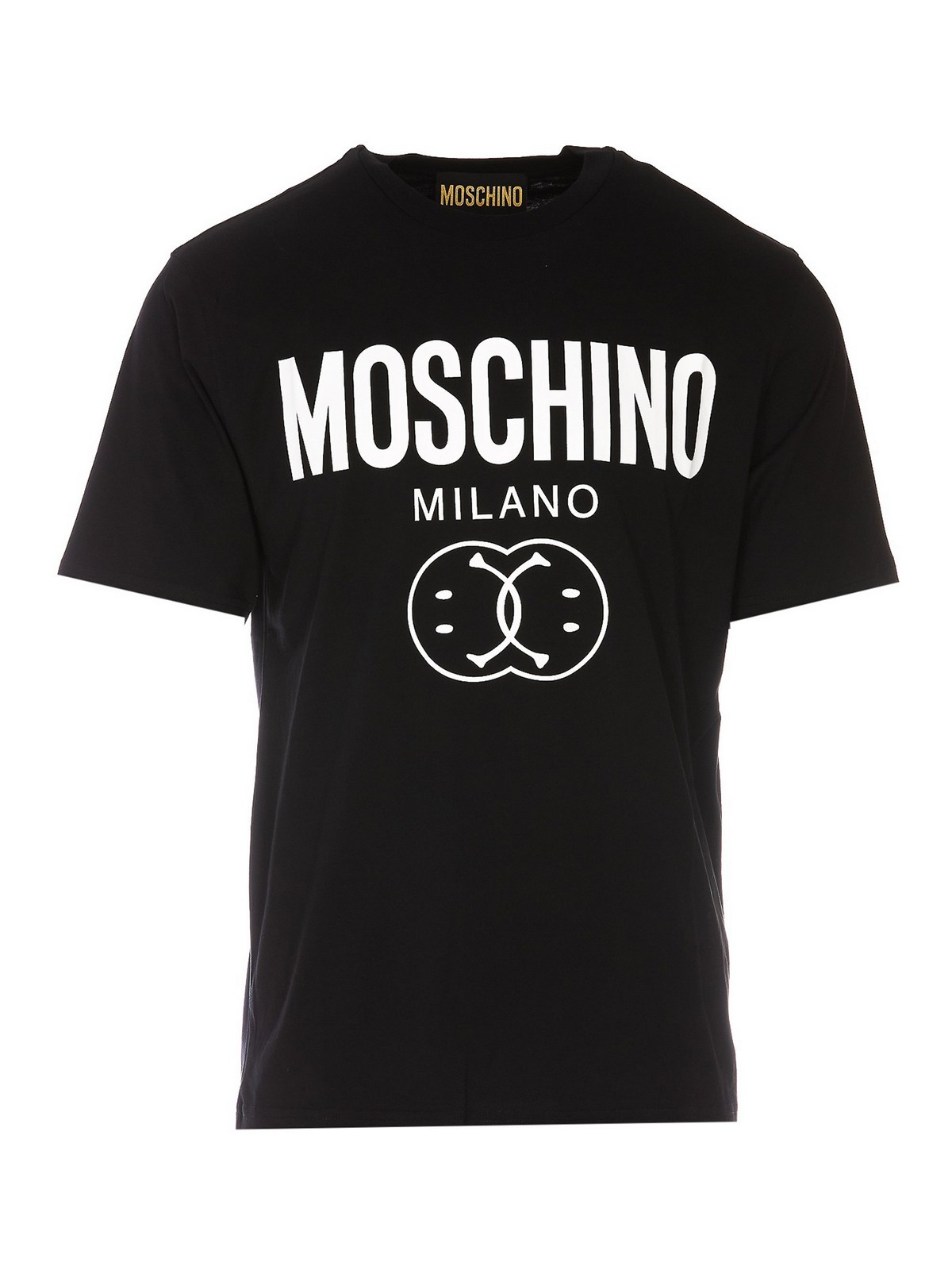 Moschino Cotton T-shirt In Black