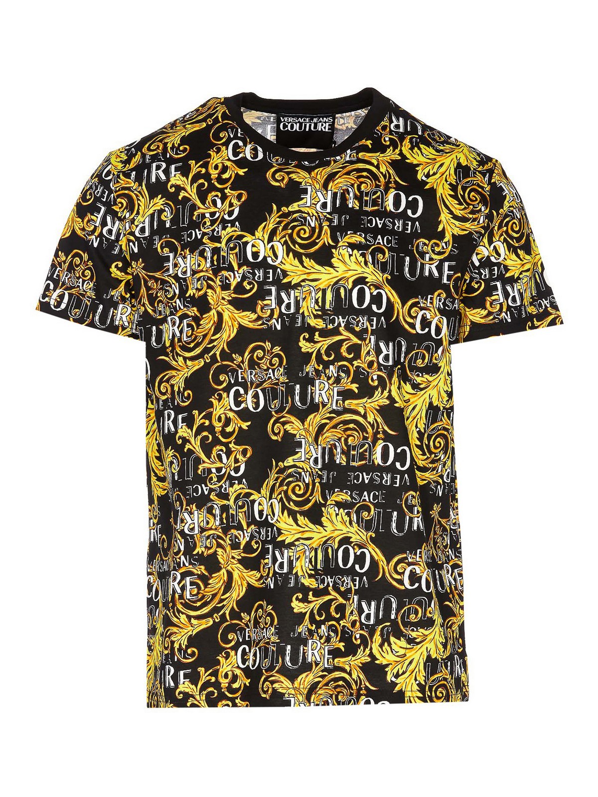Tシャツ Versace Jeans Couture - Tシャツ - 黒 - 74GAH6S0JS161G89