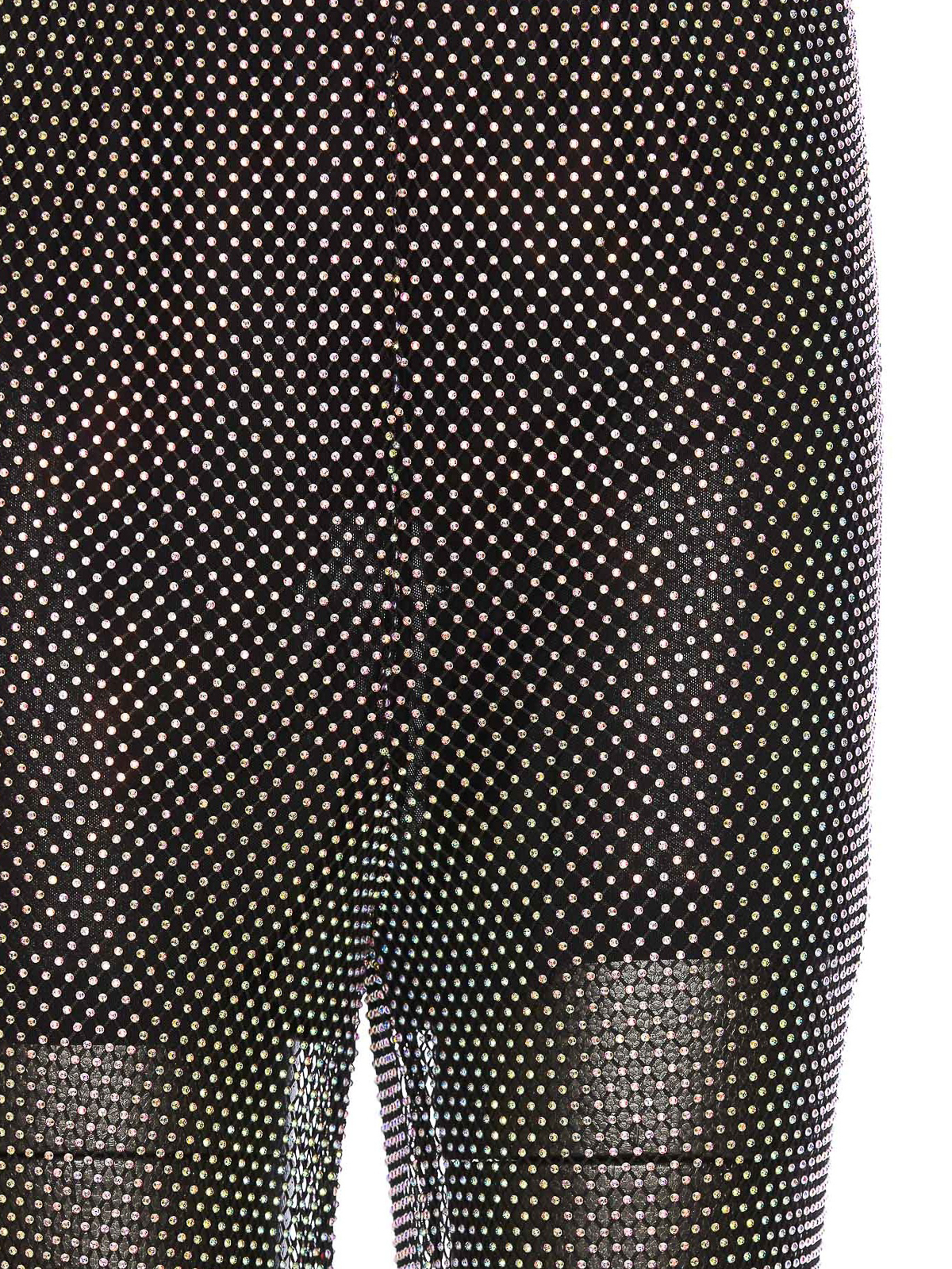 Shop Rotate Birger Christensen Stretch Fabric Pants In Black