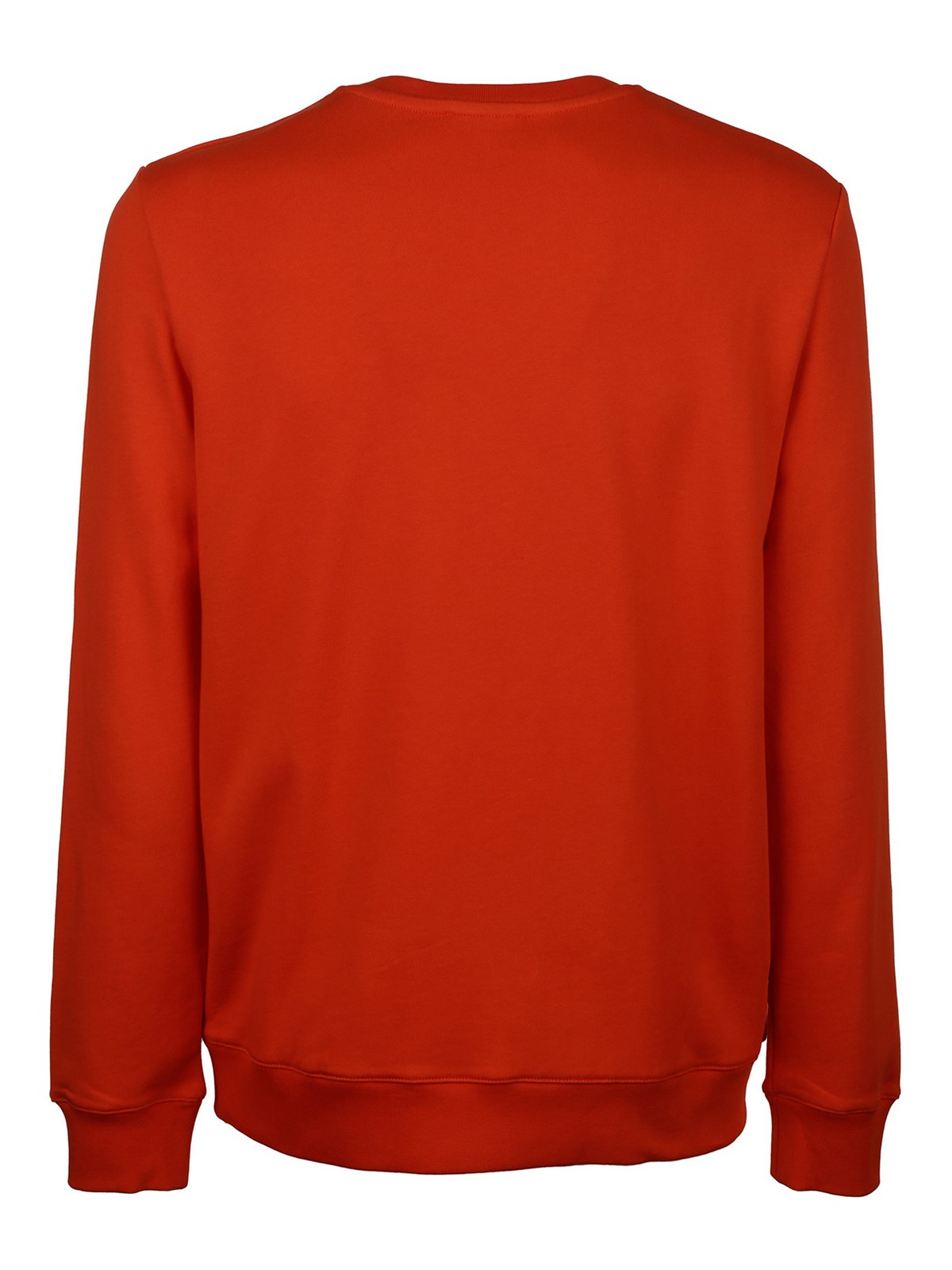 Shop Apc Front Logo Sweatshirt In Red