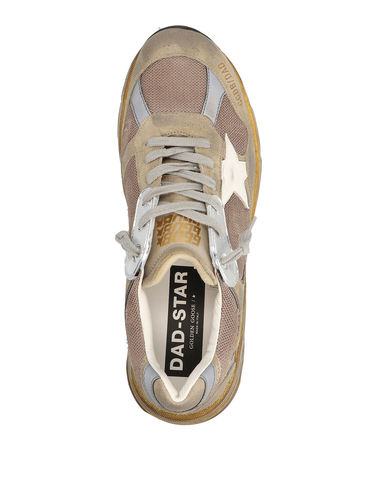 Shop Golden Goose Lace-up Sneakers In Grey
