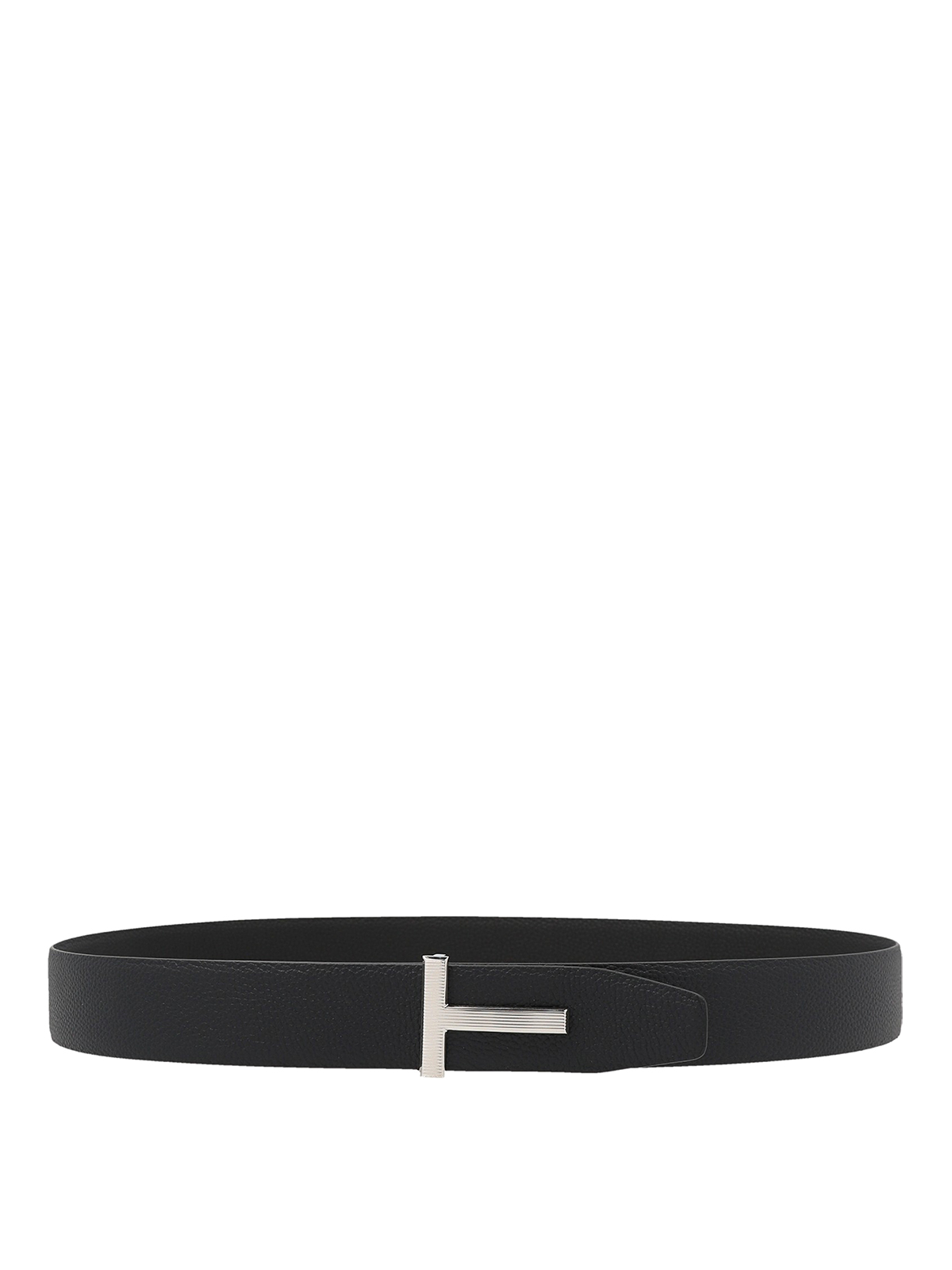Shop Tom Ford Leather Reversible Belt In Multicolour