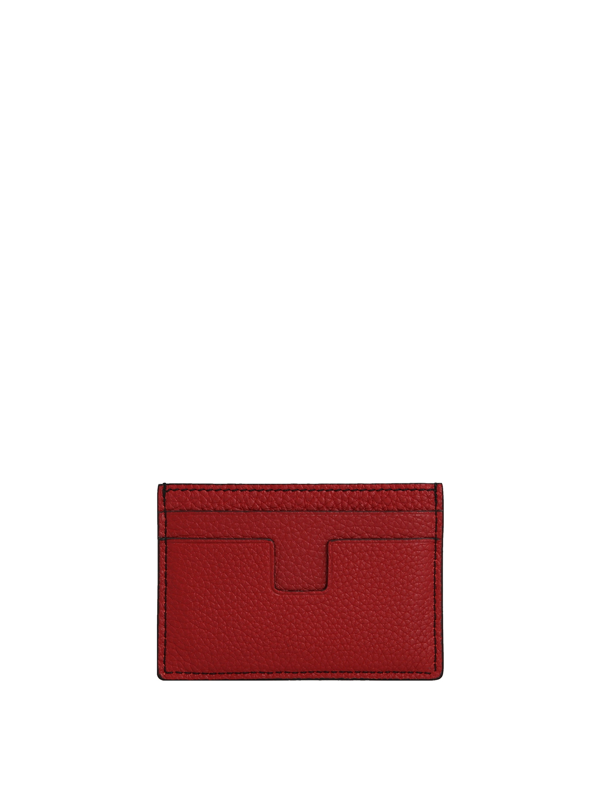Tom Ford Logo print card holder - Black - Men|Y0232LCL326G3NR01