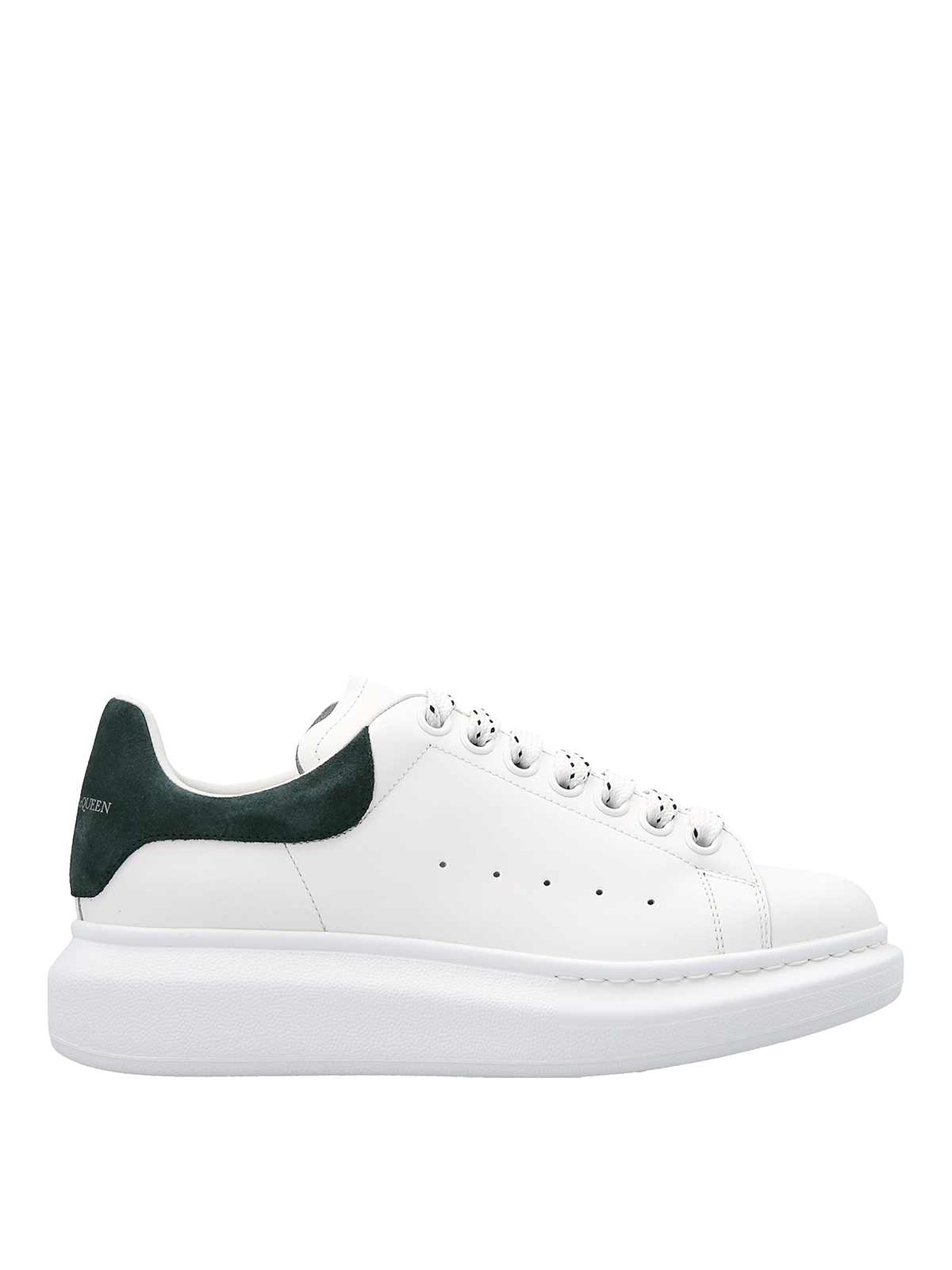 Shop Alexander Mcqueen Larry Sneakers In Blanco